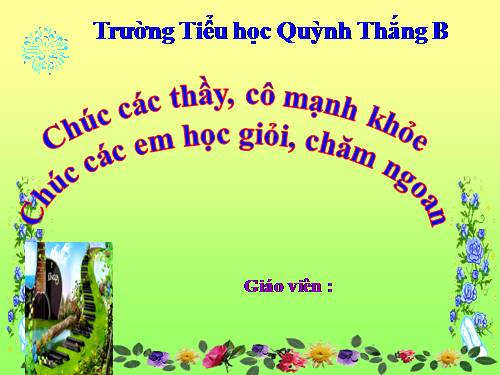 TNXH LỚP 3. TUẦN 12 . (BÀI 23)