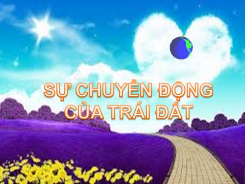 Bài 60. Sự chuyển động của Trái Đất