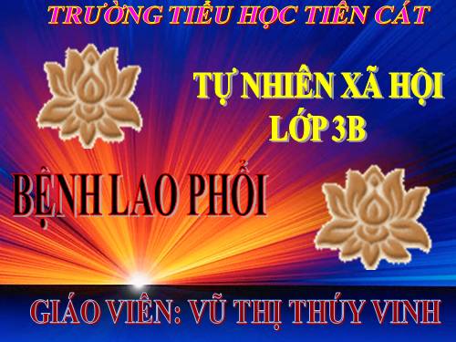 Bài 5. Bệnh lao phổi