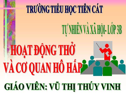 Bài 1. Hoạt động thở và cơ quan hô hấp