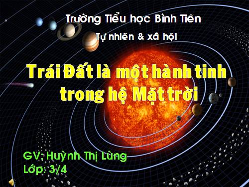 Bài 61. Trái Đất là một hành tinh trong hệ Mặt Trời