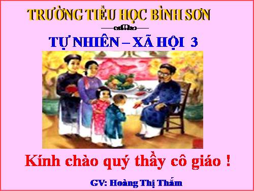 Bài 19. Các thế hệ trong một gia đình