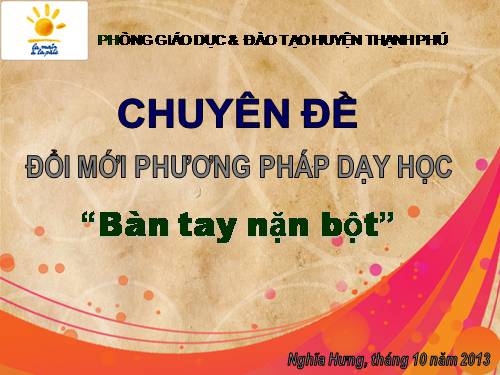 Tài liệu Phương pháp Bàn ta nặn bột