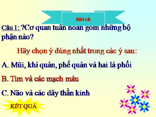 Bài 7. Hoạt động tuần hoàn