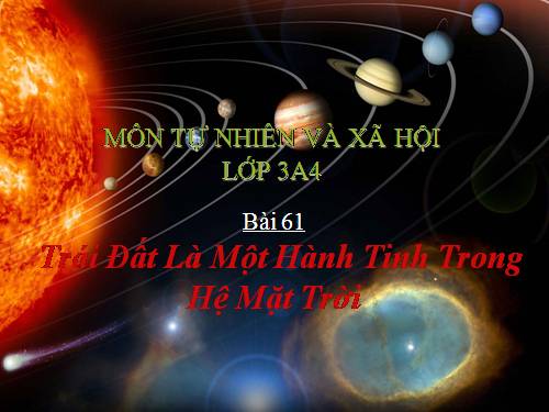 Bài 61. Trái Đất là một hành tinh trong hệ Mặt Trời