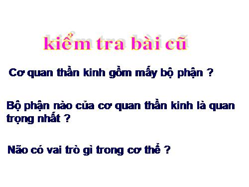 Bài 15. Vệ sinh thần kinh