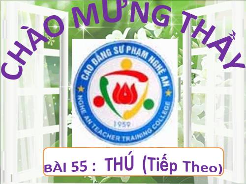 Bài 54. Thú