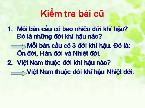 Bài 66. Bề mặt Trái Đất