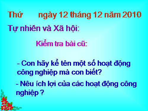 Bài 32. Làng quê và đô thị