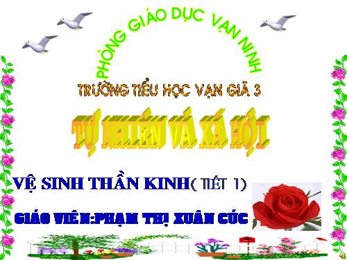 Bài 15. Vệ sinh thần kinh