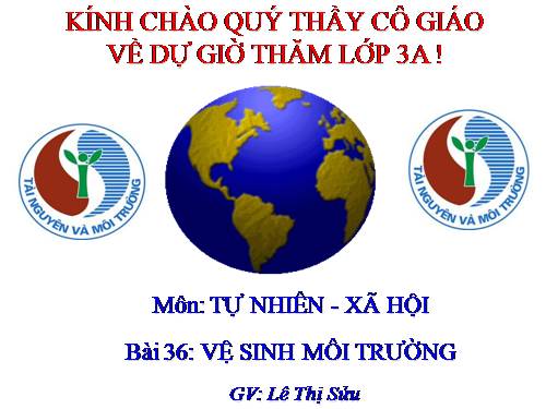 Bài 36. Vệ sinh môi trường