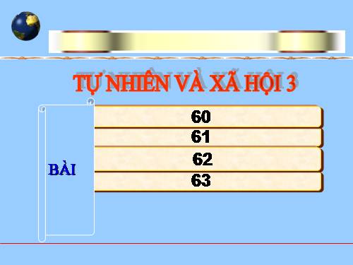 Bài 61. Trái Đất là một hành tinh trong hệ Mặt Trời