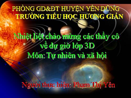 Bài 61. Trái Đất là một hành tinh trong hệ Mặt Trời