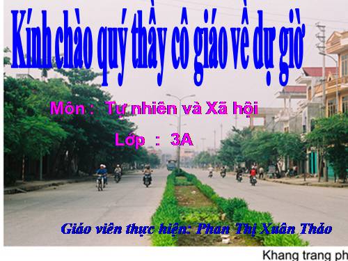 Bài 32. Làng quê và đô thị