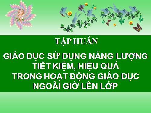 TAI LIEU TAP HUAN SDNLTK&HQ (HDNGLL)