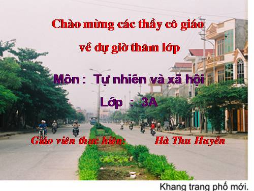 Bài 32. Làng quê và đô thị