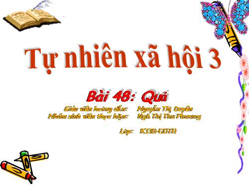 Bài 48. Quả