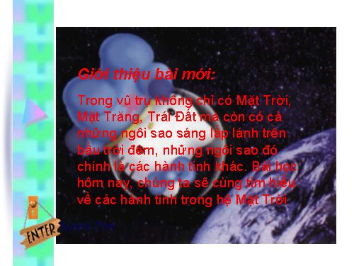 Bài 61. Trái Đất là một hành tinh trong hệ Mặt Trời