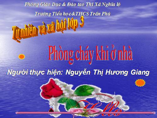 Bài 23. Phòng cháy khi ở nhà