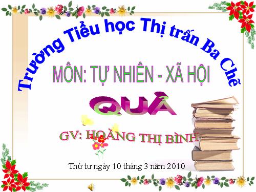 Bài 48. Quả