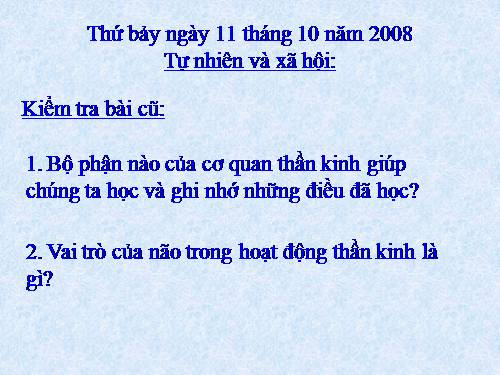 Bài 15. Vệ sinh thần kinh