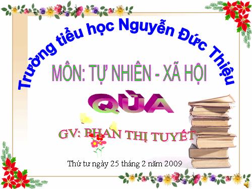 Bài 48. Quả