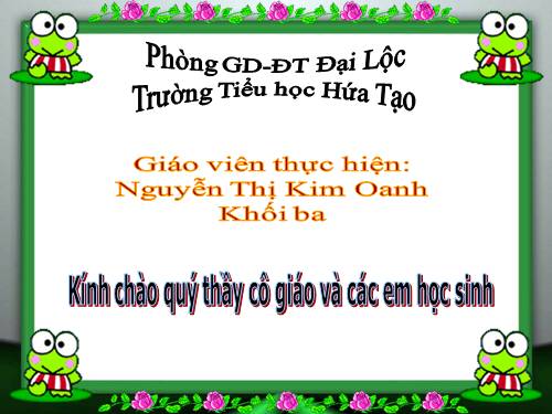 Bài 55. Thú (tiếp theo)