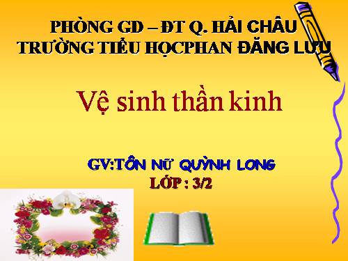 Bài 15. Vệ sinh thần kinh