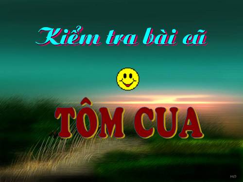 Bài 51. Tôm, cua