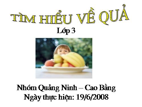 Bài 48. Quả