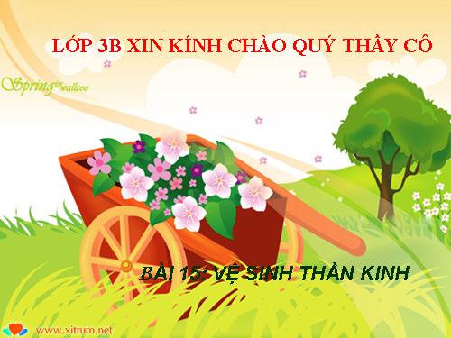 Bài 15. Vệ sinh thần kinh