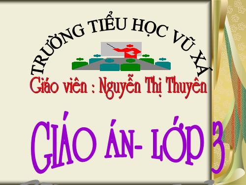 Thức ăn, chất dinh dưỡng ( Lớp 3)