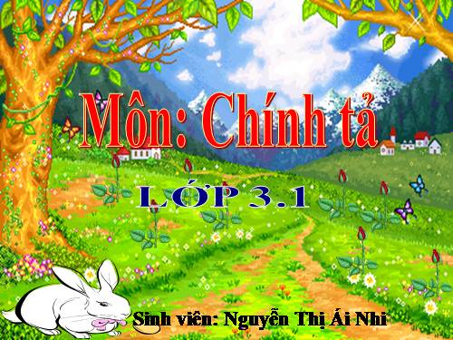 Tuần 28. Nghe-viết: Cuộc chạy đua trong rừng