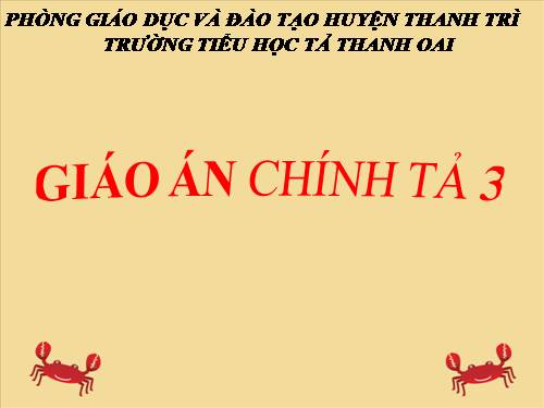 Tuần 34. Nghe-viết: Thì thầm