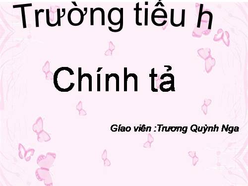 Tuần 1. Nghe-viết: Chơi chuyền