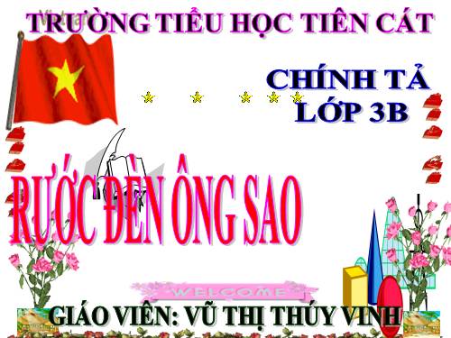 Tuần 26. Nghe-viết: Rước đèn ông sao