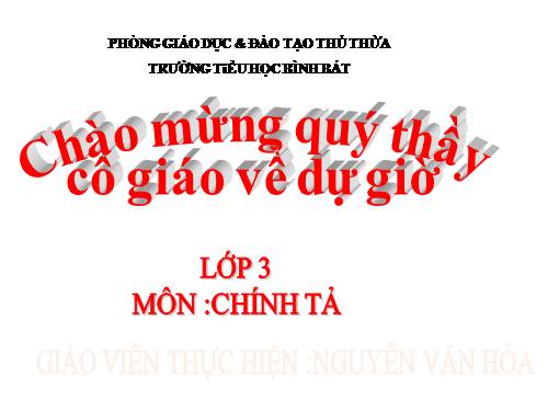 Tuần 13. Nghe-viết: Đêm trăng trên Hồ Tây