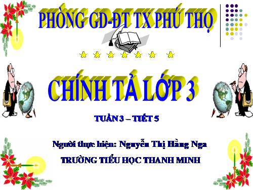 Tuần 3. Nghe-viết: Chiếc áo len