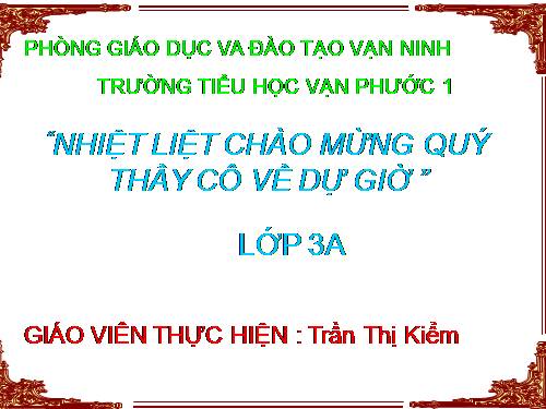 Tuần 29. Nghe-viết: Buổi học thể dục