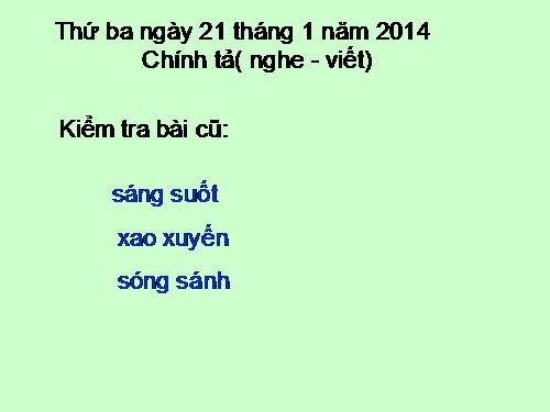 Tuần 21. Nghe-viết: Ông tổ nghề thêu