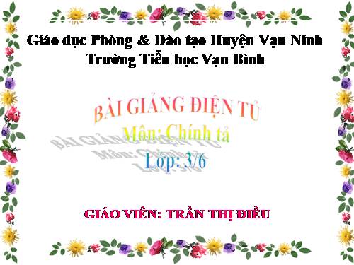 Tuần 12. Nghe-viết: Chiều trên sông Hương