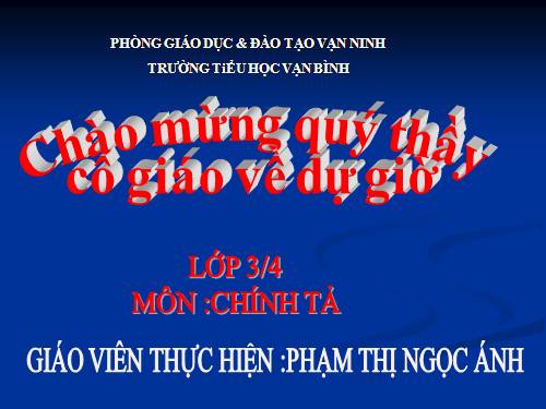 Tuần 13. Nghe-viết: Đêm trăng trên Hồ Tây