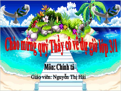 Tuần 32. Nghe-viết: Ngôi nhà chung