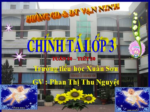 Tuần 10. Nghe-viết: Quê hương