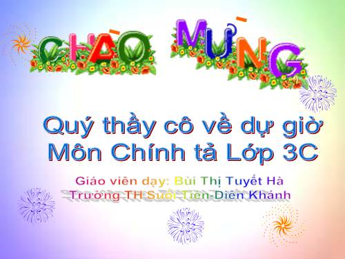 Tuần 28. Nghe-viết: Cuộc chạy đua trong rừng