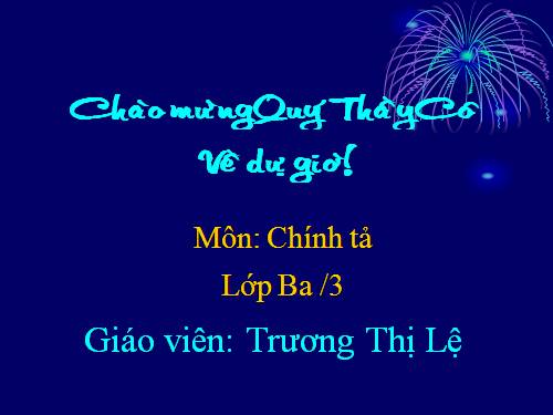 Tuần 25. Nghe-viết: Hội vật