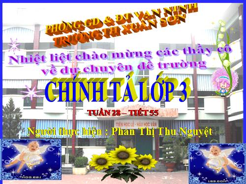 Tuần 28. Nghe-viết: Cuộc chạy đua trong rừng