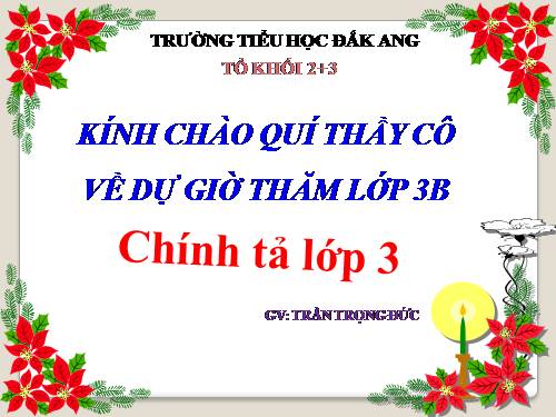 Tuần 26. Nghe-viết: Sự tích lễ hội Chử Đồng Tử