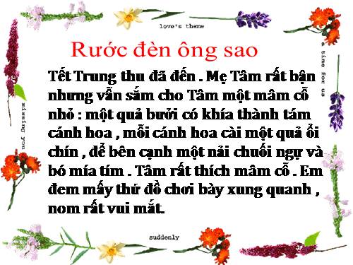 Tuần 26. Nghe-viết: Rước đèn ông sao