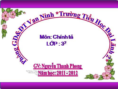 Tuần 4. Nghe-viết: Ông ngoại